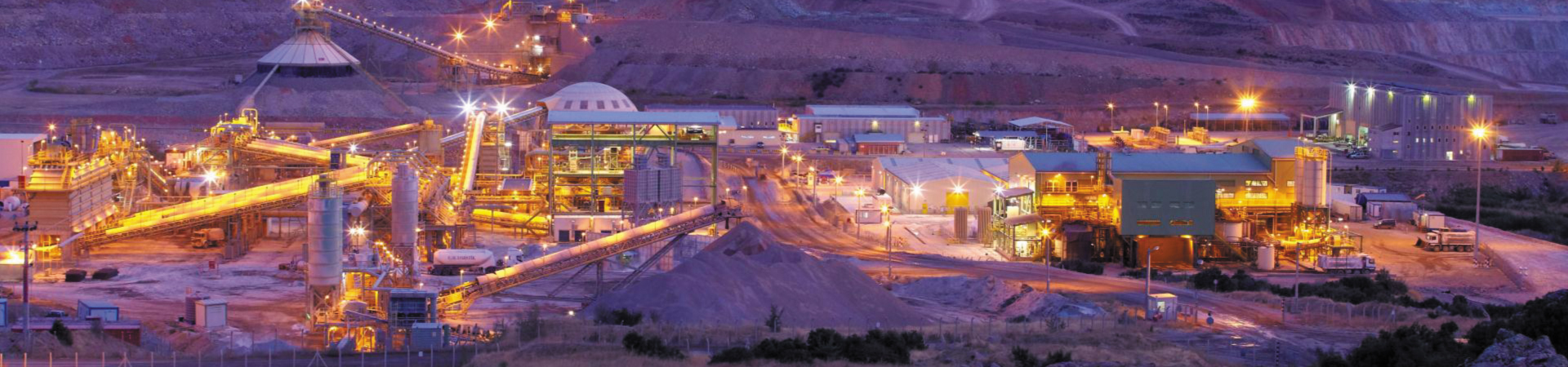 Iron ore crushing plant in Peru